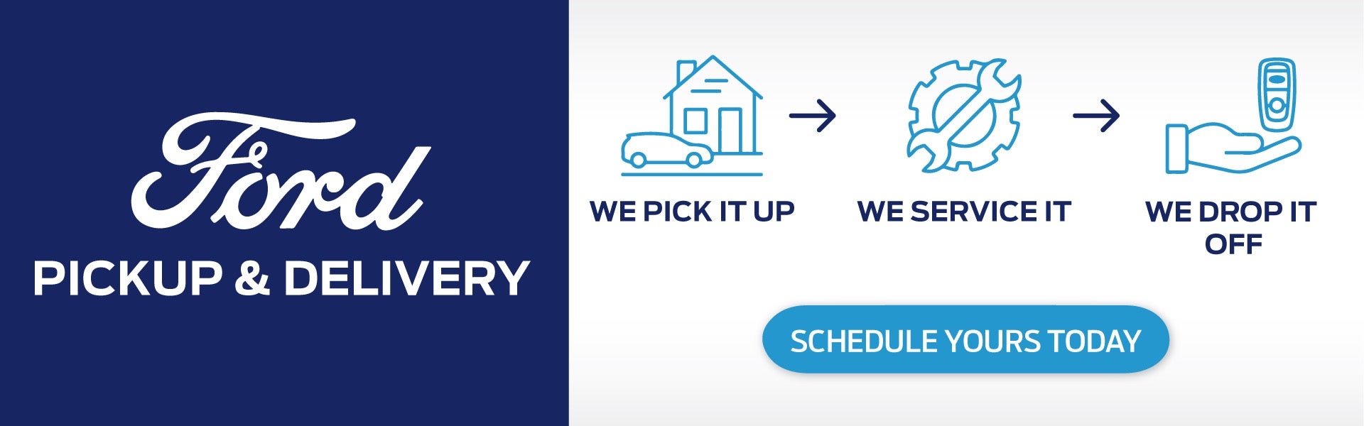 Ford Pickup and Delivery Graphic